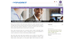 Desktop Screenshot of merittelekom.com