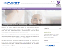 Tablet Screenshot of merittelekom.com